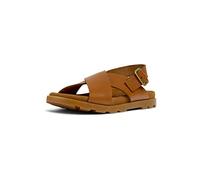 Camper Garçon Unisex Kinder Brutus Sandal K800491 Bride en X, Marron Moyen 004, 29 EU