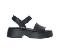 Camper - Gobi Flora Tasha Flat Sandales - Femme - Chaussures - Noir - Taille: 39 EU