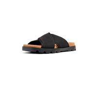 Camper Homme Brutus K100958 Sandales Claquettes, Noir 001, 43 EU