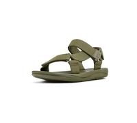 Camper Homme Match K100539 Sandales à Bride en T, Vert Moyen 028, 40 EU