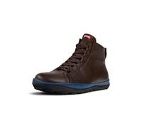 Camper Homme Peu Pista Gm K300287 Bottine moyenne à fermeture éclair/élastique Marron foncé 027, 39 (EU)