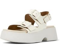 Camper K201712 Tasha Sandales Femme Blanc Naturel