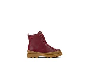 Camper Kid's Brutus K900179 Shoes, Burgundy 014, 30 EU