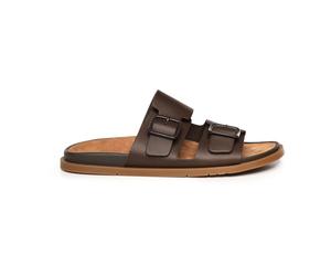 Camper - Lluc 2-Strap Sandal - Homme - Chaussures - Brun - Taille: 37 EU
