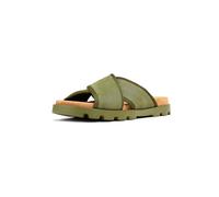 Camper Men's Brutus Sandal K100958 Slide, Medium Green 002, 40 EU