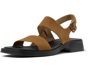 Camper Men's Dana K201486 2-Strap Sandal, Medium Brown 011, 42 EU