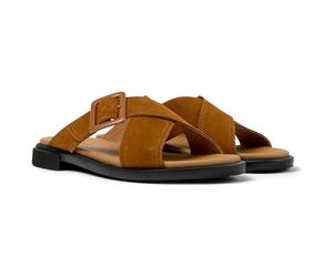 Camper Men's Edy K201384 X-Strap Sandal, Medium Brown 006, 39 EU