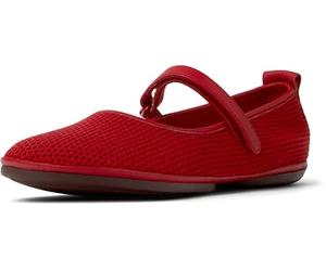 Camper Mocassin-Ballerine Right Nina pour Femme, Taille Moyenne, Rouge 36 (EU)