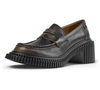 Camper Mocassins à talon Pix London K201811, Noir/marron 004, 40 EU