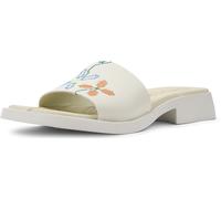 CAMPER Mule 'Dana' azur / orange clair / rouge vif / blanc, Taille 36