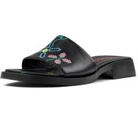 CAMPER Mule 'Dana' bleu cyan / bleu ciel / rose / noir, Taille 37