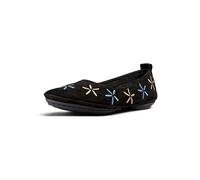 Camper Nina TWS Twins-k201513 Ballet Plat pour Femme, Noir, 37 EU