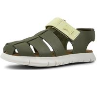 Camper Oruga K800242 Sandale à Bride en T, Vert Moyen 030, 36 EU