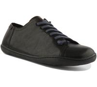 CAMPER Peu Caraco Suture Lacets Cuir Hommes Décontracté Chaussures en Gris 5- 12