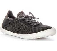 CAMPER Peu Chemin Ergonomique Textile Lacet Un Femmes Trainer en Noir EU 36-42