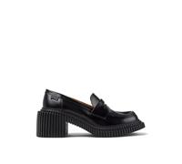 Camper Pix London K201811 Mocassins en cuir, noir/blanc, 37 EU