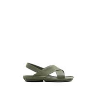 Camper - Right Isla Sandal - Femme - Chaussures - Vert - Taille: 38 EU