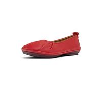 Camper Right Nina-K201364, Ballet Flat Femme, Rouge, 38 EU