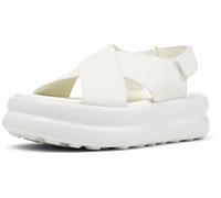 Camper SandalePelotas Flota Up pour femme, blanche, naturelle 38 (EU)