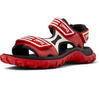 CAMPER Sandales à lanières 'Drift Trail' rouge / noir / blanc, Taille 38