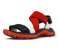CAMPER Sandales à lanières 'Drift Trail' rouge rubis / noir / blanc, Taille 37