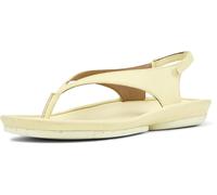 Sandales Camper Right Isla Backstrap jaune pastel femme - 39