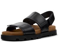 Camper Women's Brutus Sandal K201323 2-Strap, Black 013, 38 EU