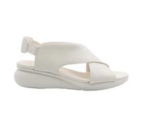 Camper - Sandales en cuir élastique crème - Femme - Chaussures - Blanc - Taille: 41 EU