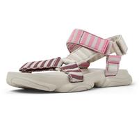CAMPER Sandales 'Karst' beige / marron / gris clair / rose, Taille 35