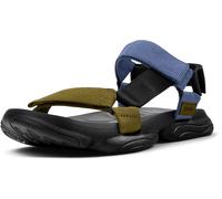 CAMPER Sandales 'Karst' bleu marine / olive / noir, Taille 46