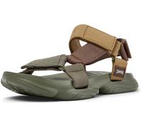 CAMPER Sandales 'Karst' chocolat / kaki / roseau, Taille 35