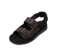 CAMPER Sandales 'Oruga' brun foncé / noir, Taille 40