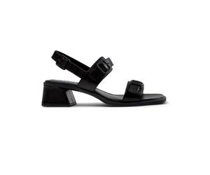 Camper - Sandalette talon bas Kora noire - Femme - Chaussures - Noir - Taille: 40 EU