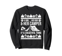 Camper Une Fille, Son Chien et Son Camping-Car, C'est Une Belle Chose Sweatshirt