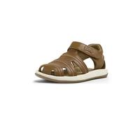 Camper Sandales Sarda, cuir souple, boucle réglable, Marron 23