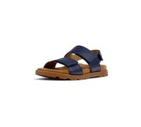 Camper Unisex's Brutus Sandal K800598 2-Strap, Dark Blue 001, 45 EU
