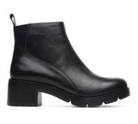 CAMPER Wanda - Bottines femme en cuir noir zippées semelle EVA 38