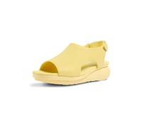 Camper Women's Balloon K201481 Wedge Sandal, Lt Pastel Yellow 004, 36 EU