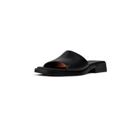 Camper Women's Dana K201485 Flat Sandal, Black 008, 41 EU