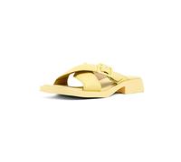 Camper Women's Dana K201490 Flat Sandal, Lt Pastel Yellow 002, 38 EU