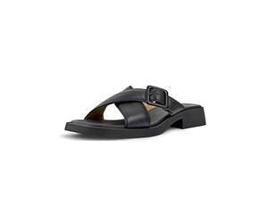 Camper Women's Dana K201490 Flat Sandal, Noir 001, 35 EU