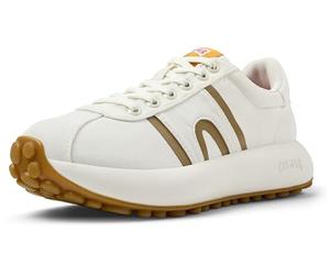 Camper Women's Pelotas Athens K201613 Sneaker, White Natural 002, 41 EU