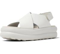 Camper Femme Pelotas Flota Up K201727 Sandales X-Strap, Blanc Naturel 002, 35 EU
