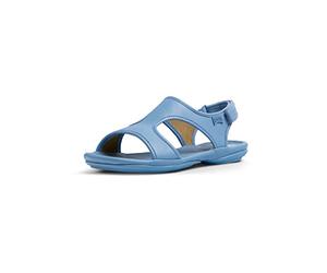 Camper Women's Right Nina K201514 Flat Sandal, Medium Blue 003, 36 EU