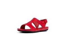 Camper Women's Right Nina K201645 T-Strap Sandal, Bright Red 004, 38 EU