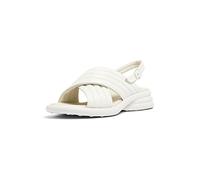 Camper Women's Spiro K201494 X-Strap Sandal, White Natural 003, 39 EU