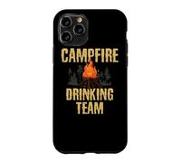 Campers Gift - Campfire Drinking Team Camping Outdoors Funny Coque pour iPhone 11 Pro