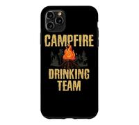 Campers Gift - Campfire Drinking Team Camping Outdoors Funny Coque pour iPhone 11 Pro Max