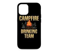 Campers Gift - Campfire Drinking Team Camping Outdoors Funny Coque pour iPhone 12/12 Pro