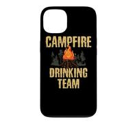 Campers Gift - Campfire Drinking Team Camping Outdoors Funny Coque pour iPhone 13